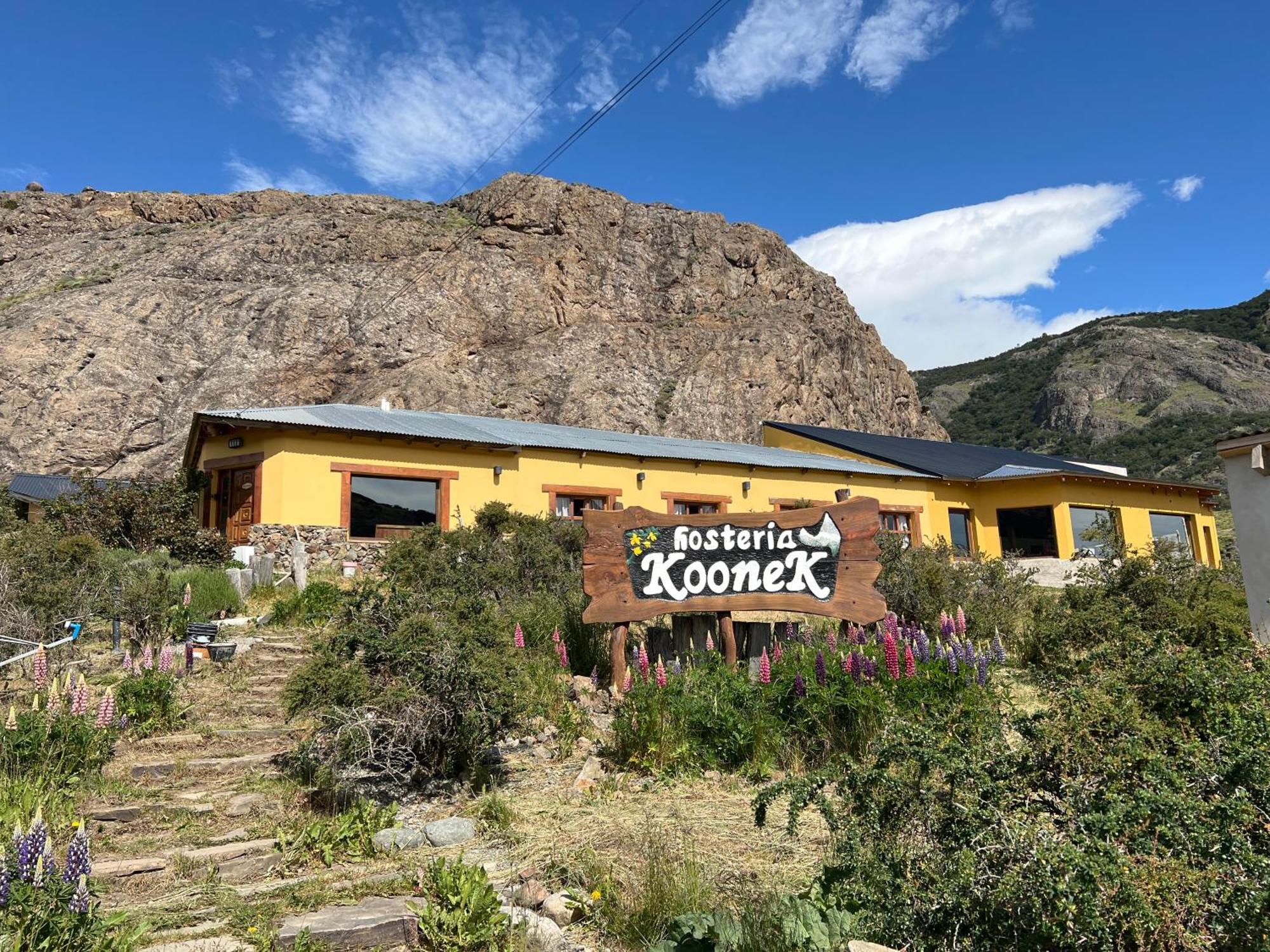 Hosteria Koonek El Chalten Εξωτερικό φωτογραφία